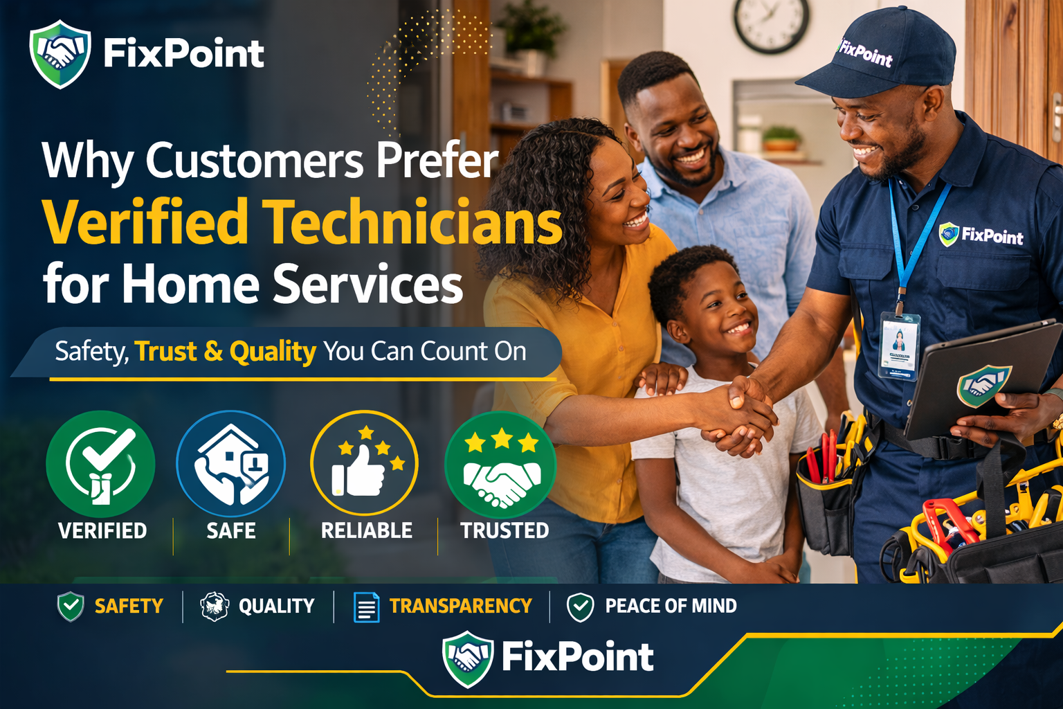 Why Customers Prefer Verified Technicians for Home Services