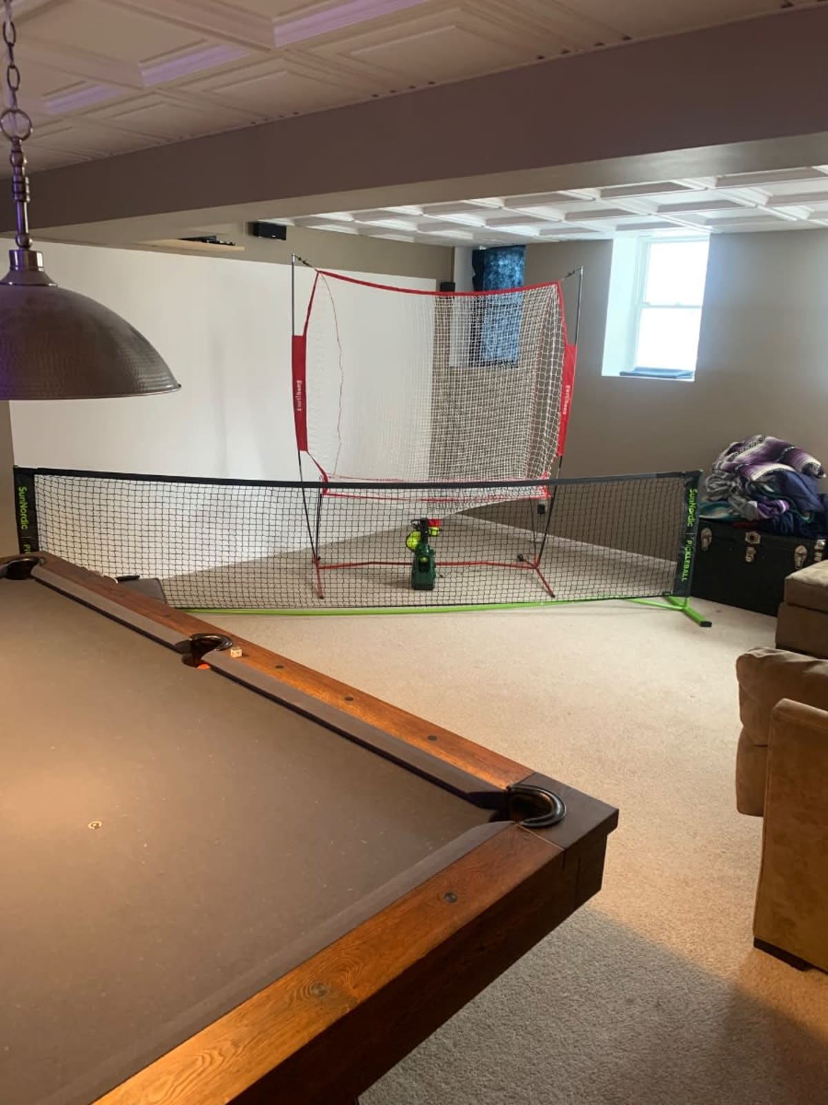 Cabin Fever Cure: How to Build Your Own Basement Pickleball Practice Station
