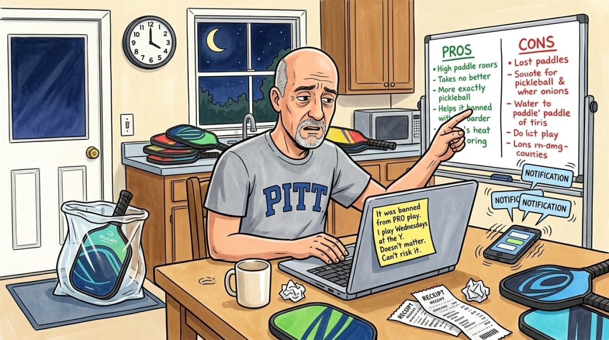 The Paddle Recall Spiral — pickleball