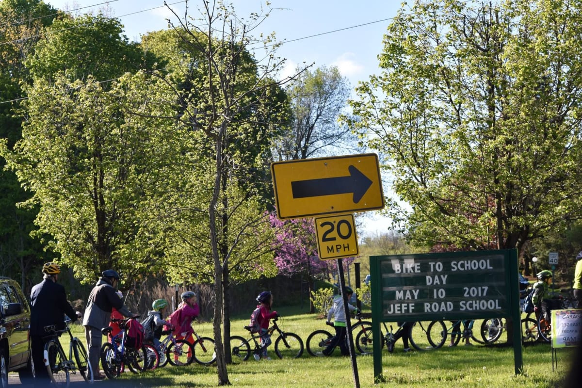 Bike to School Day at Jefferson Road!