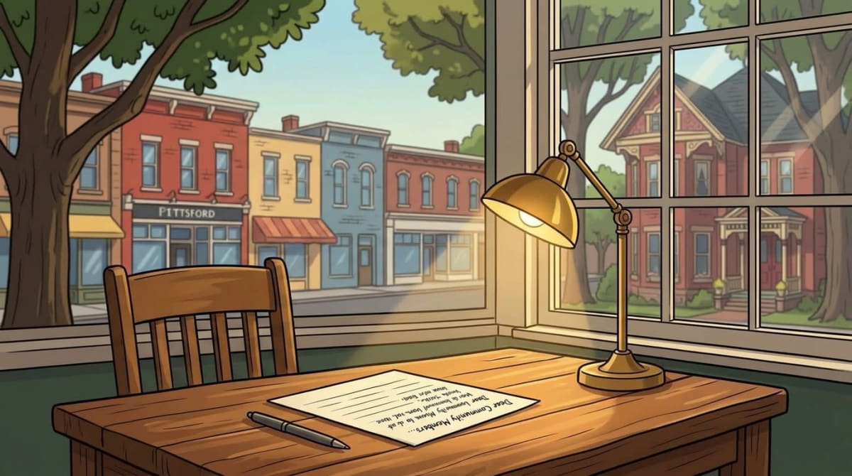 A Letter to the Board on Pittsford's Short-Term Rentals