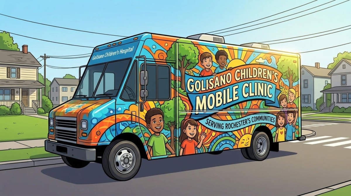 Golisano Children's New Mobile Clinic Is Meeting Rochester Families Where They Are