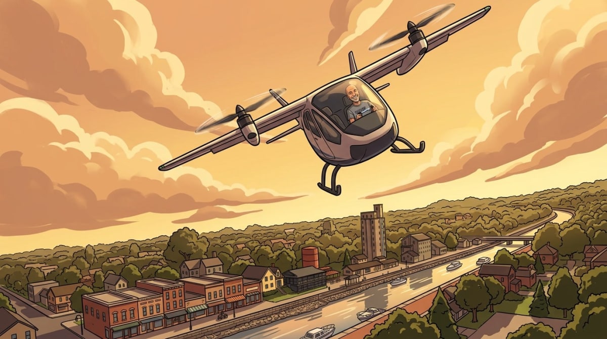 Personal eVTOL Flies Near Rochester, NY: What the Rules Mean for Pittsford