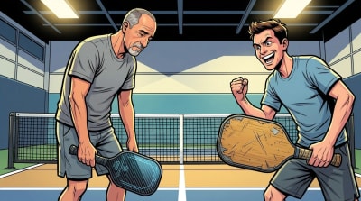 Swing weight optimized. Twist weight verified. Lost the dink battle to a garage sale paddle.