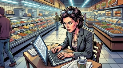 She had thoughts about commercial density on South Main. She was at Wegmans.