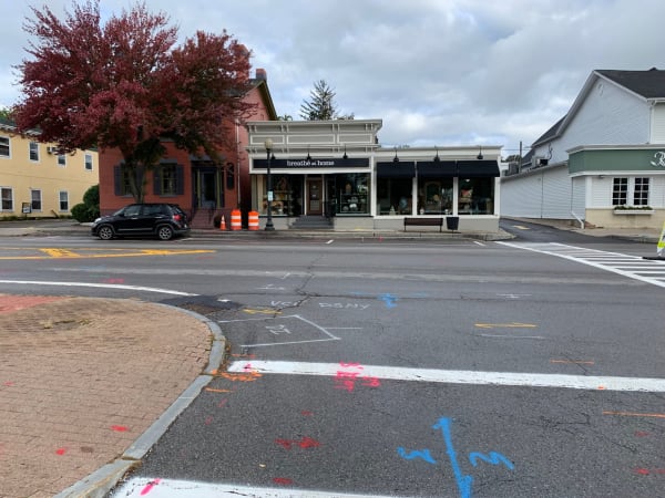 Pedestrian Improvements at Church & S. Main in the Village