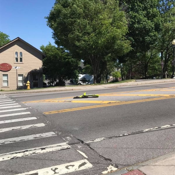 Pedestrian Safety: Temporary Light at N. Main & Schoen