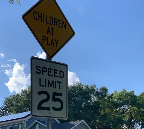 Citizen Support for 25 mph Speed Limit in the Village of Pittsford