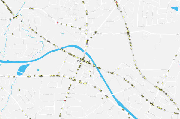 Pittsford Pedestrian and Bike Crash Data