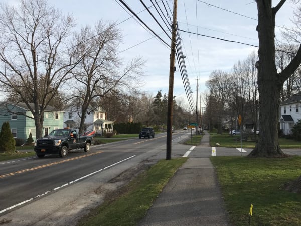 Driver Hits Cyclist on S. Main Street in Pittsford