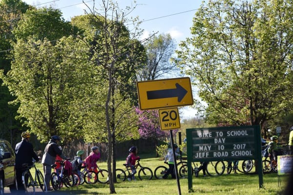 Bike to School Day at Jefferson Road!
