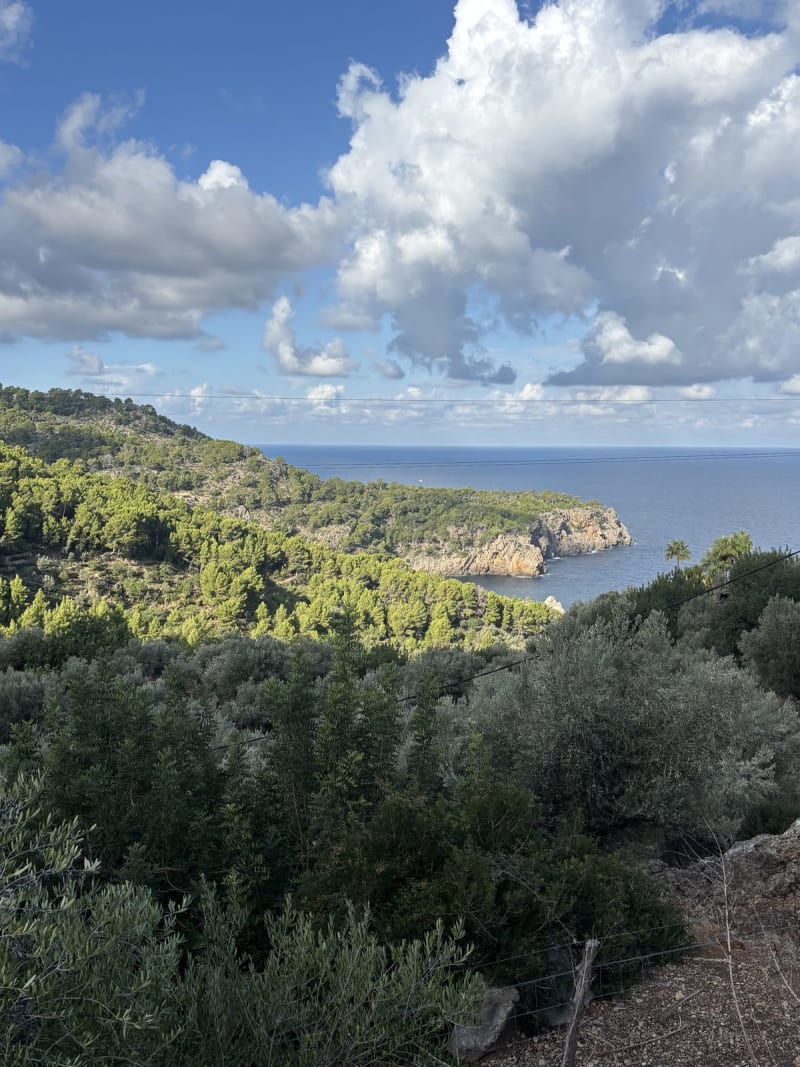 The moment the trail opens to the sea — nothing prepares you for this view.
