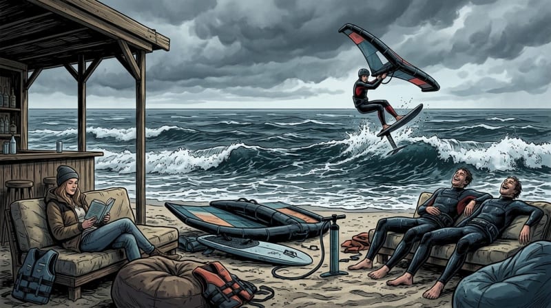 The Vibe on the Beach