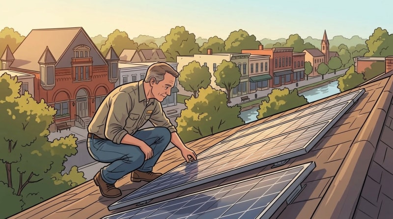 What the Pittsford Historic District Solar Panel Criteria Actually Say
