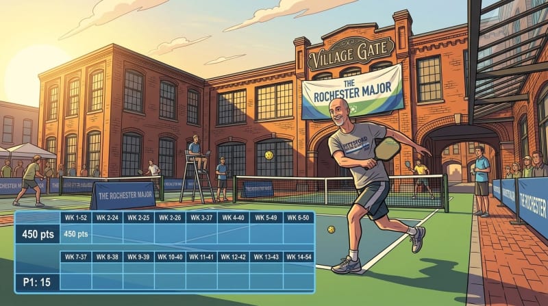 How the World Pickleball Rankings Work: Points, Disciplines, and the 52-Week Window