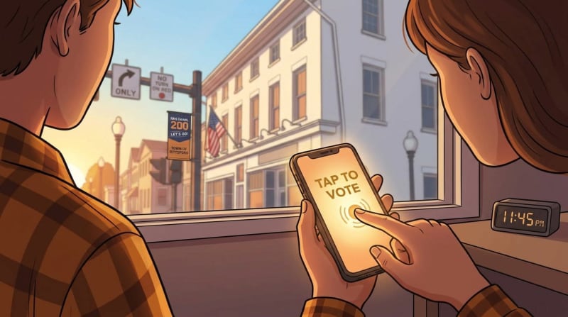 How to Vote — One Click, Once a Day, Until October 5