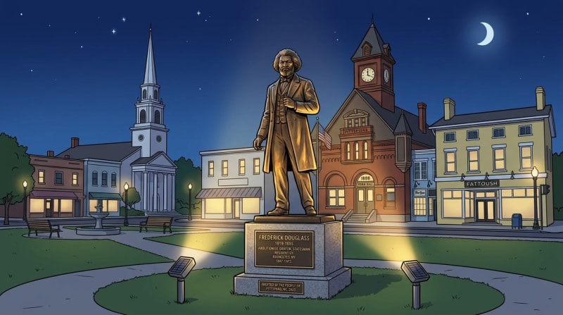 Frederick Douglass Statue Placement