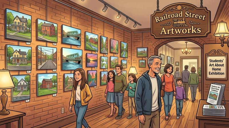 Pittsford Student Art Fundraiser Benefits Habitat for Humanity — October 17 in Fairport