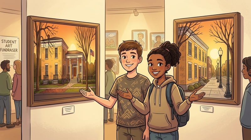 What the Pittsford Student Art Fundraiser Will Show