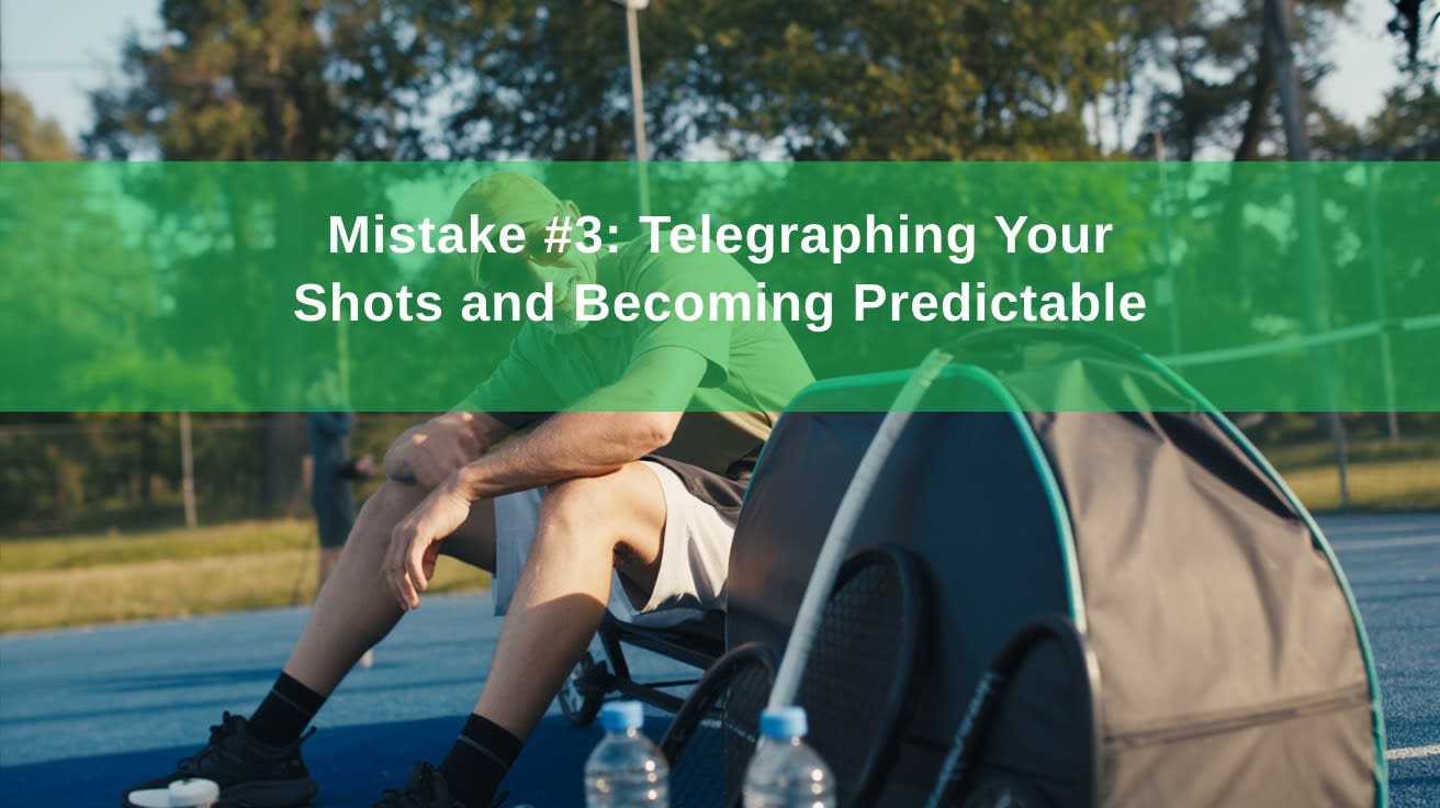 Mistake #3: Telegraphing Your Shots and Becoming Predictable