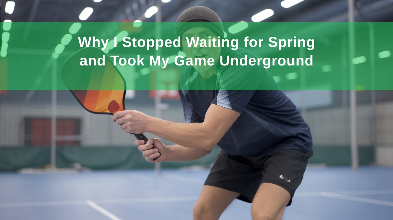 Why I Stopped Waiting for Spring and Took My Game Underground