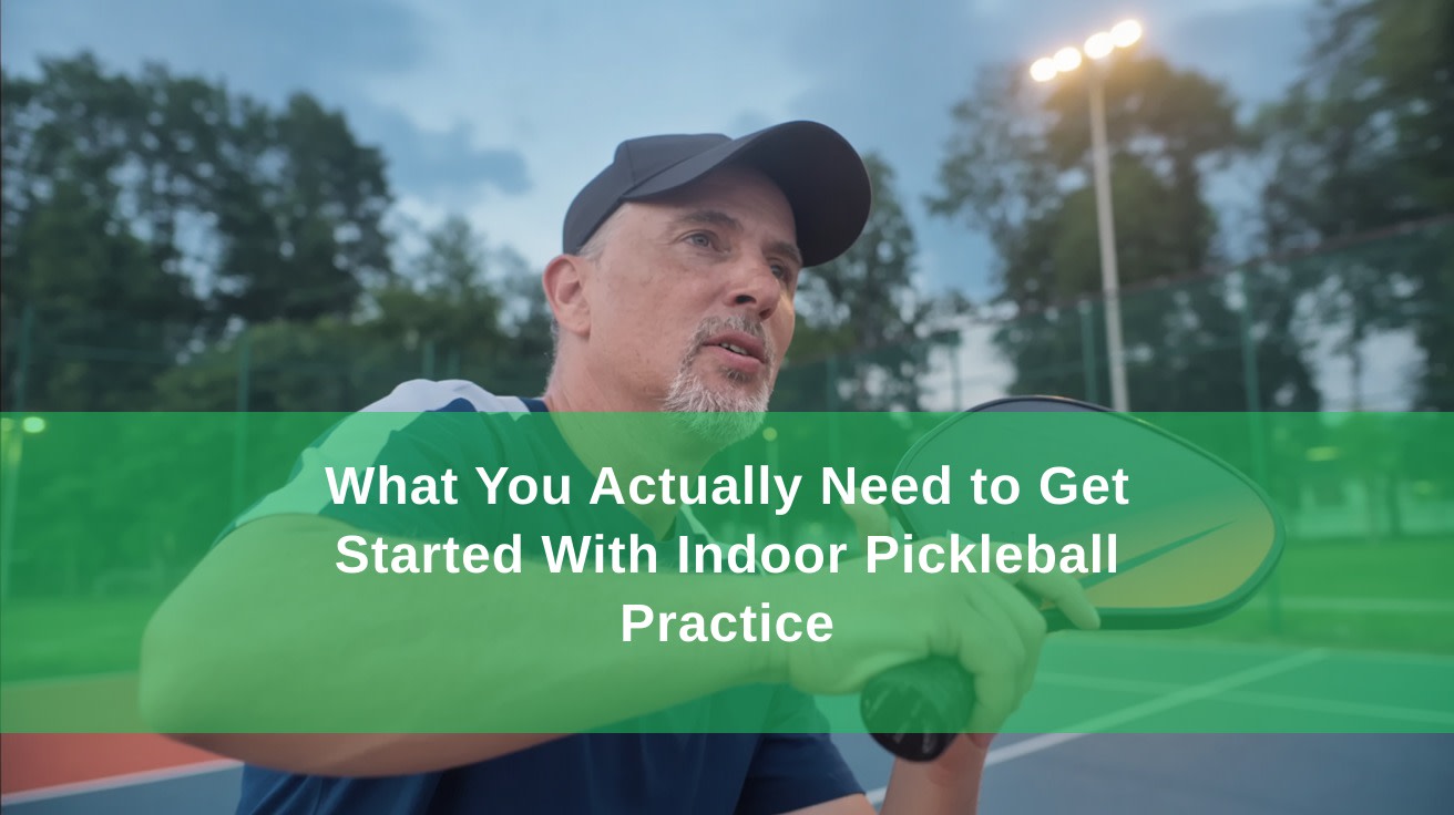 What You Actually Need to Get Started With Indoor Pickleball Practice