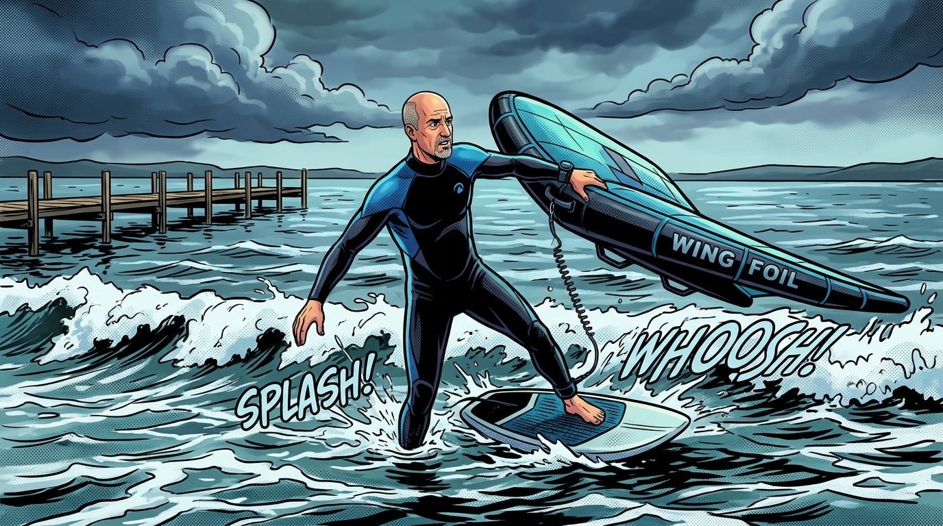 The Conditions Breakdown: Wind, Water, and What to Expect With Lake Erie Wingfoiling