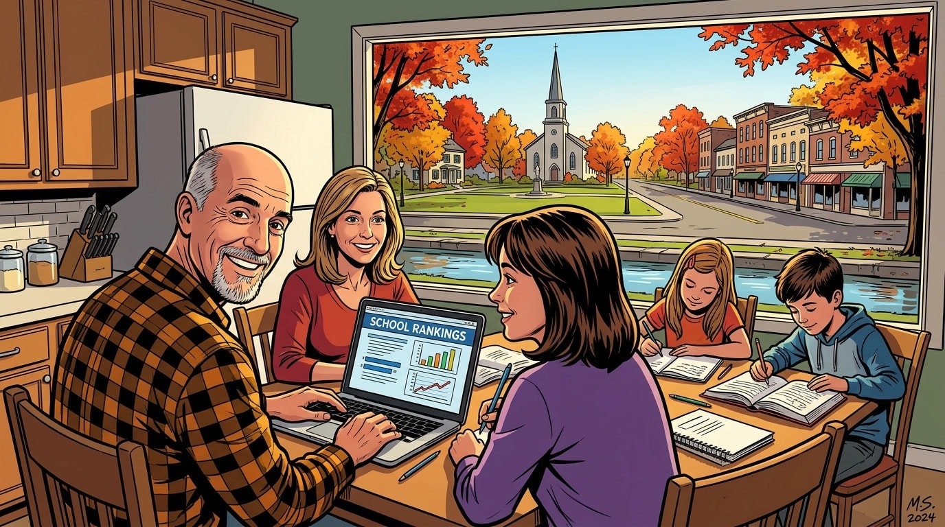 The Schools Are the Reason Most Families Come