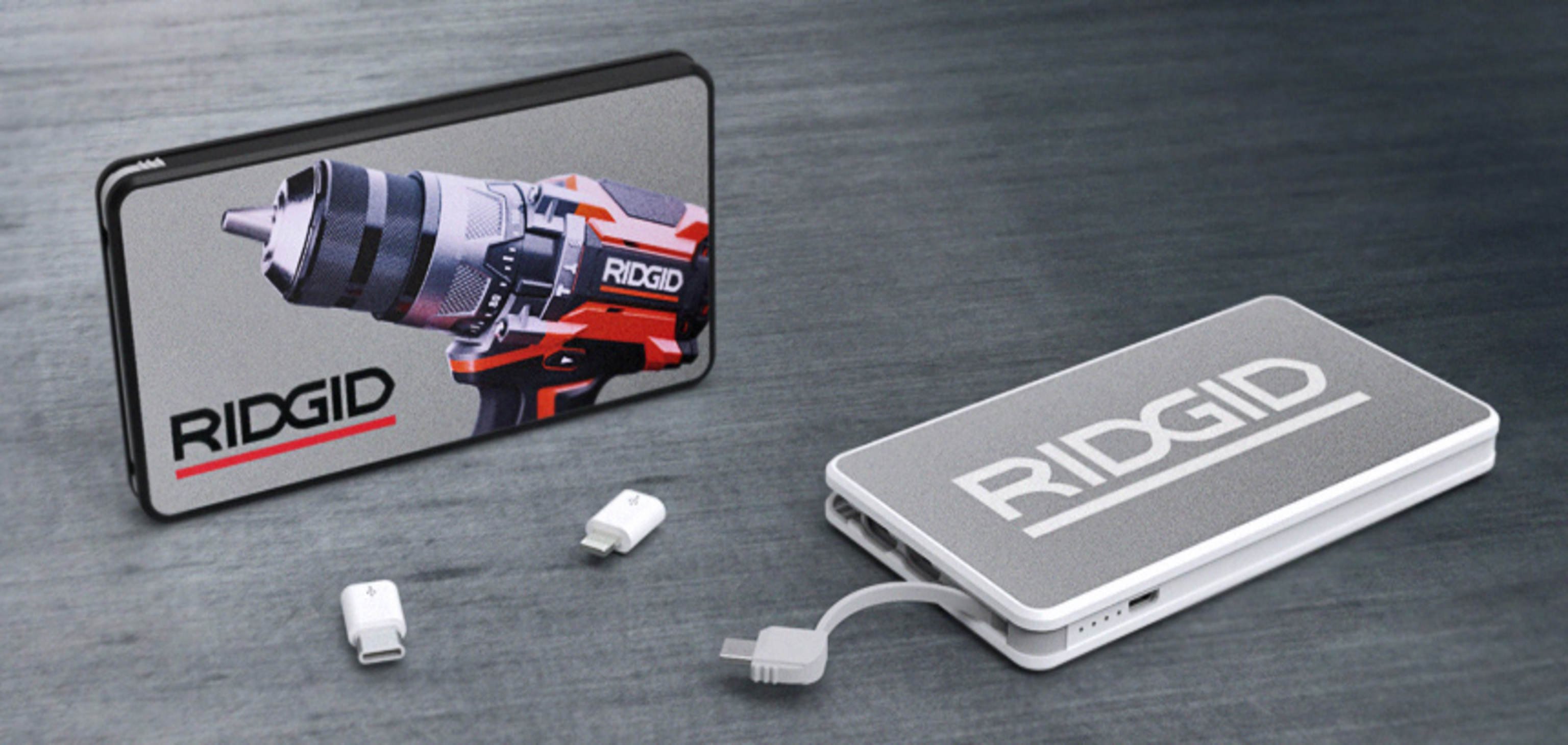 PowerTile Metal | CustomUSB Mobile Charger 0