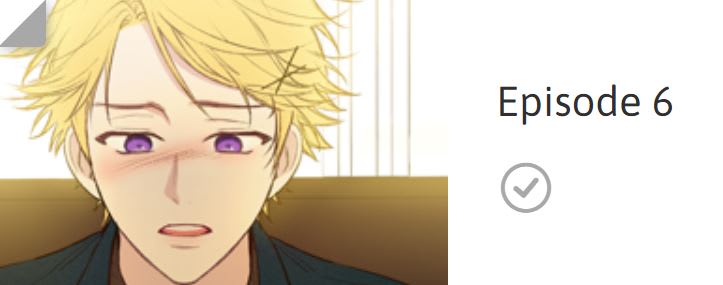 Invitation of Mystic Messenger Episode 06 (Image source: Tappytoon)