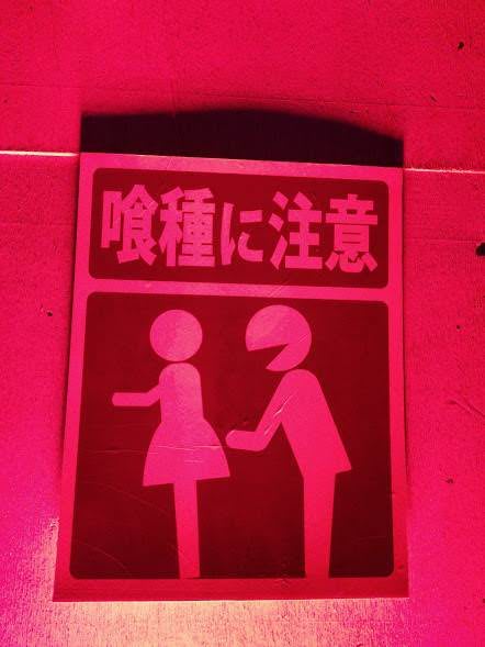 This one looks like running into a sketchy stranger XD