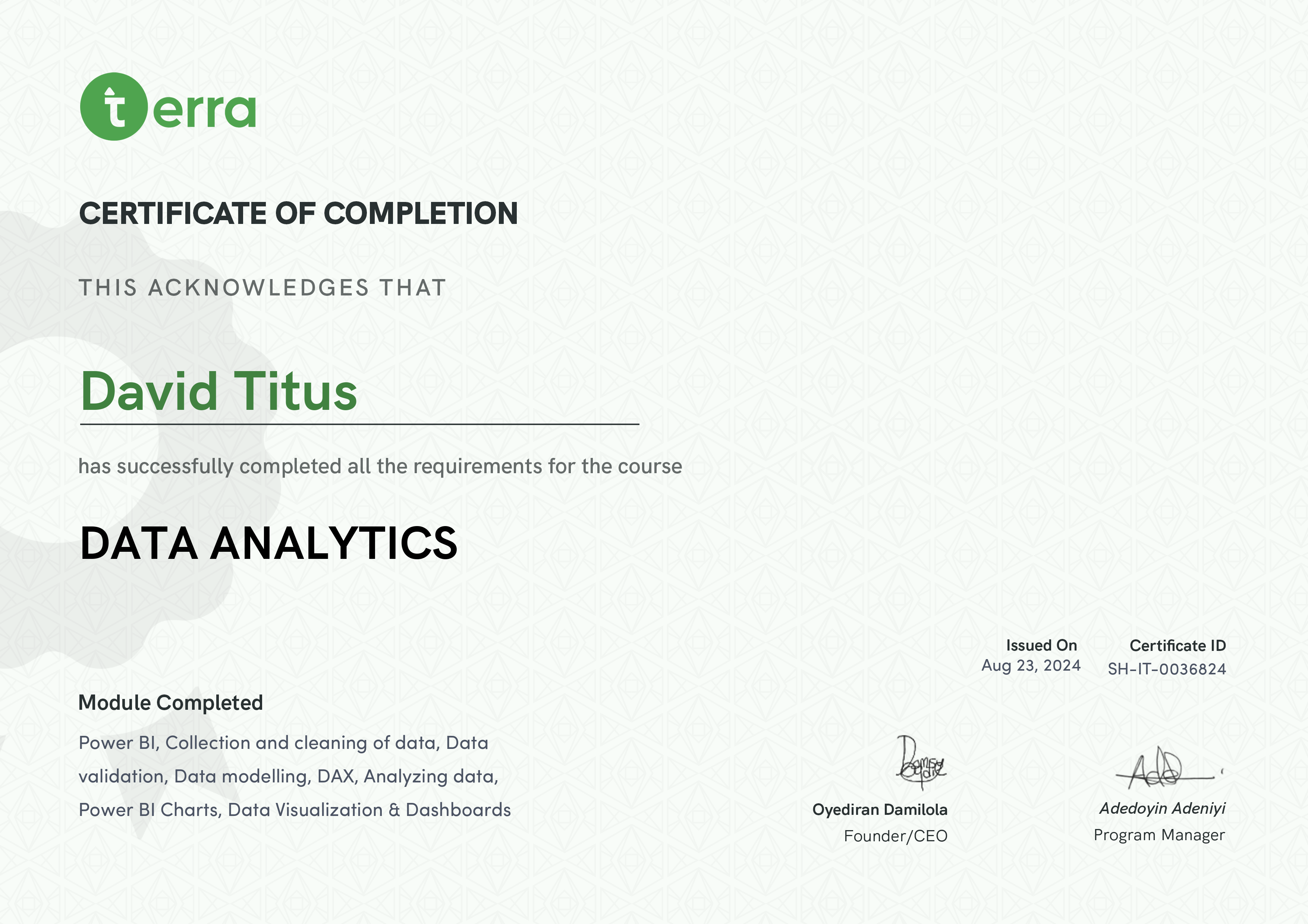 SOFT SKILLS CERTIFICATION