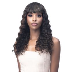 Blunt cut human hair blend wig - El-clasico Wigs Empire