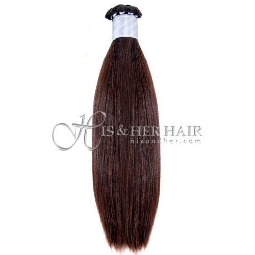 50% Italian Mink® - Handtied Weft Natural Perm Straight