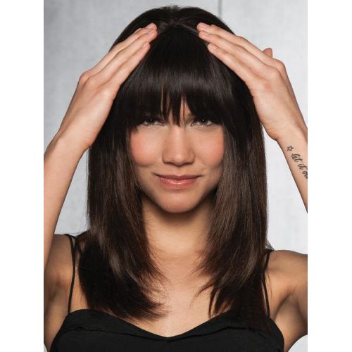 Clip-In Human Hair Bang by Hairdo