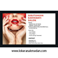Lowongan Kerja Karyawati Salon Medan