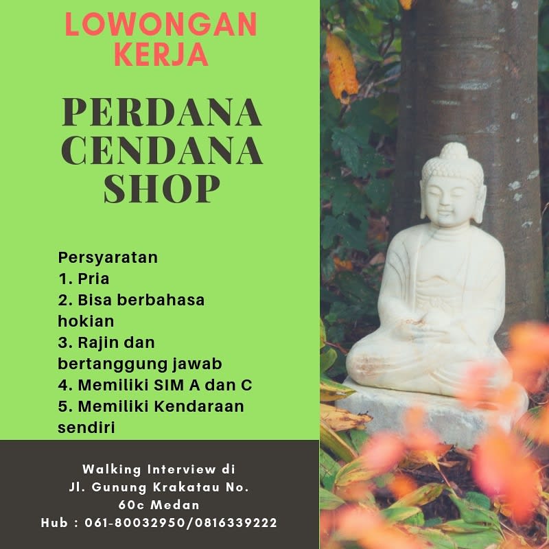 Lowongan-Kerja-Perdana-Cendana-Shop-Medan