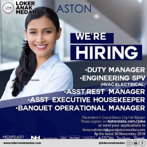 Lowongan-Kerja-Grand-Aston-City-Hall-Medan