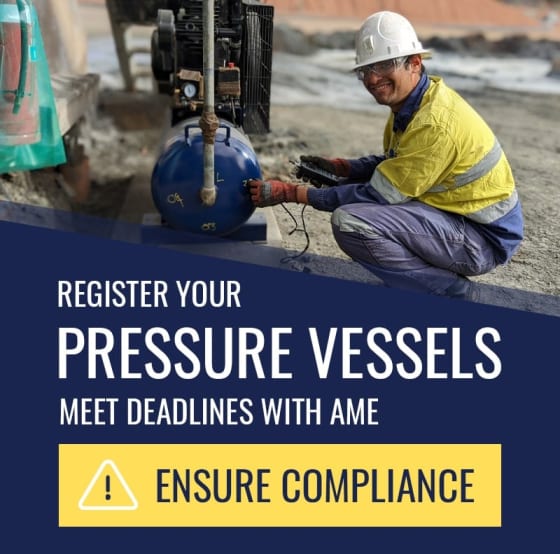 Pressure Vessel Registration Support by AME