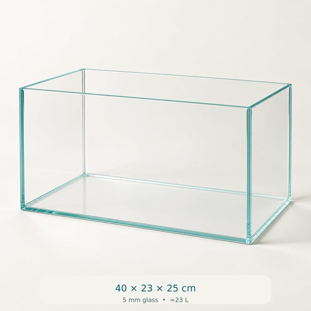 حوض Ultra Clear فائق الشفافية بدون إطار | 6 مقاسات — صورة 2