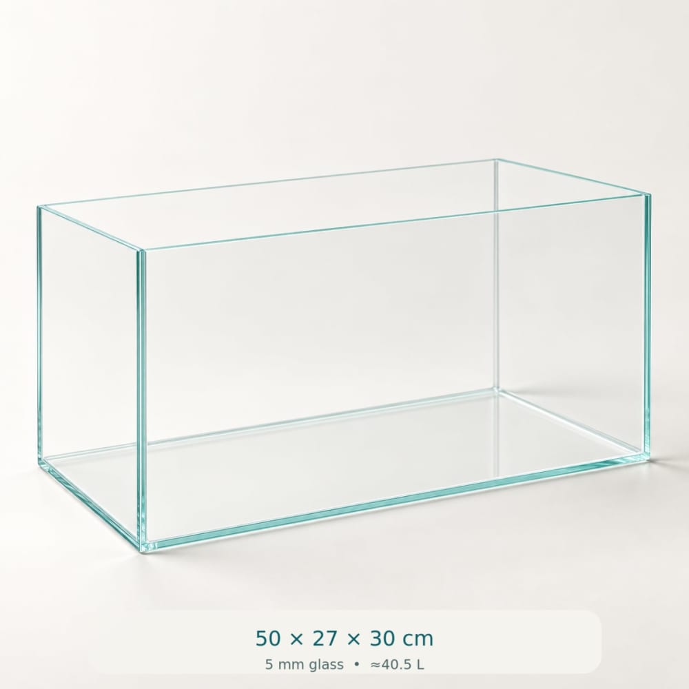 حوض Ultra Clear فائق الشفافية بدون إطار | 6 مقاسات — صورة 3