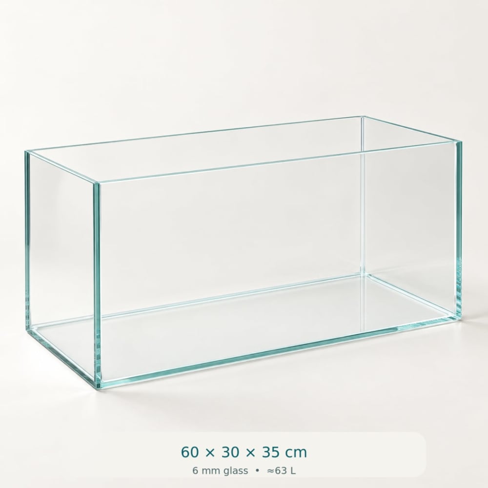 حوض Ultra Clear فائق الشفافية بدون إطار | 6 مقاسات — صورة 4