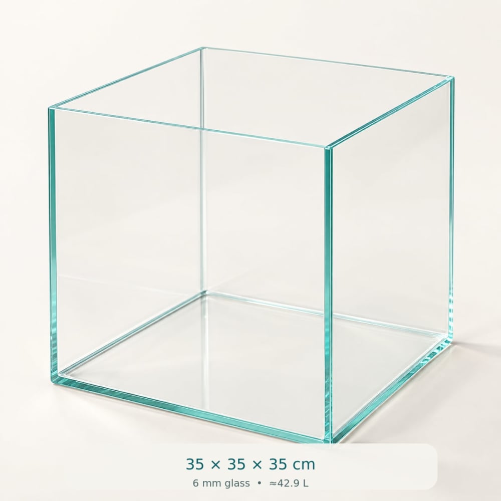 حوض Ultra Clear فائق الشفافية بدون إطار | 6 مقاسات — صورة 5