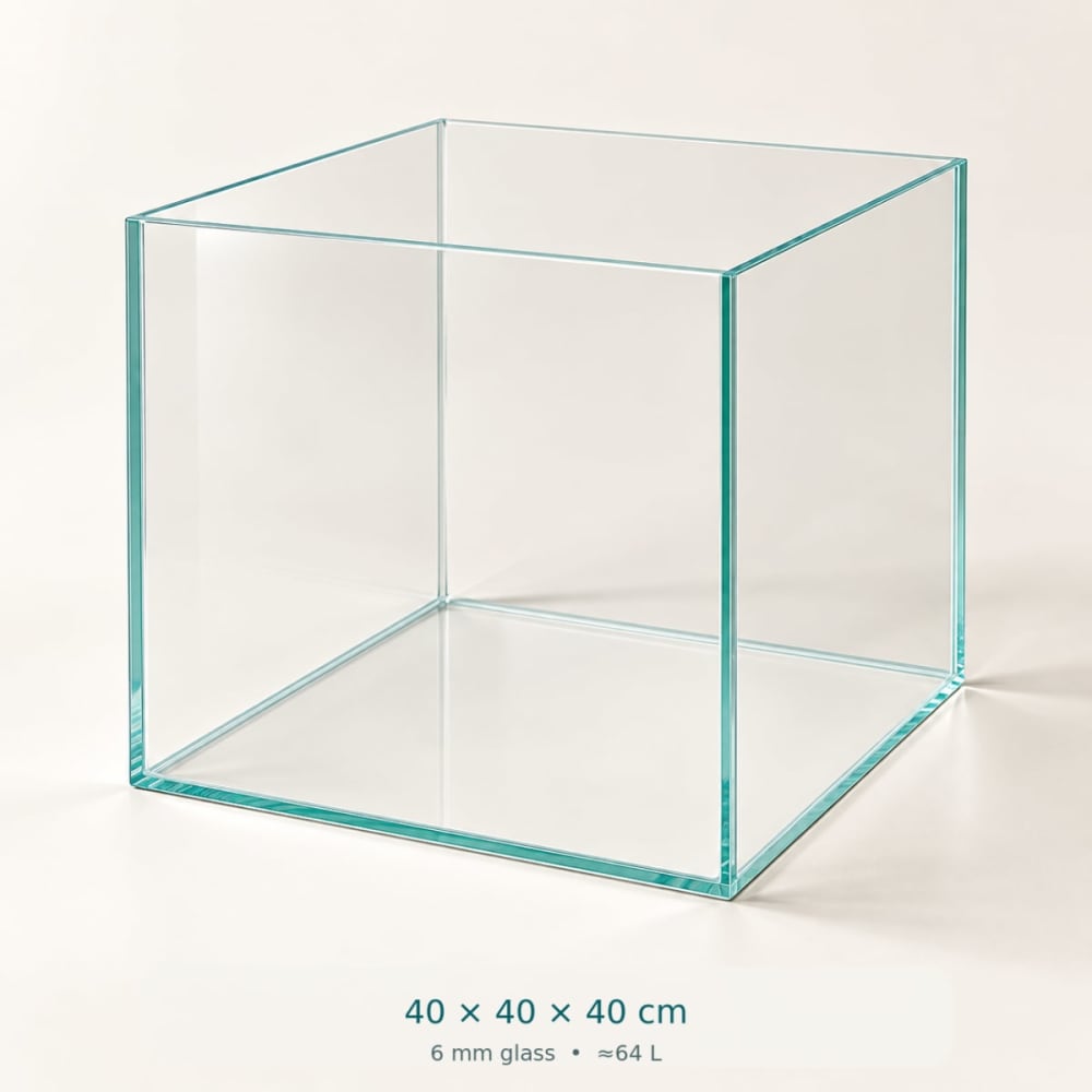 حوض Ultra Clear فائق الشفافية بدون إطار | 6 مقاسات — صورة 6