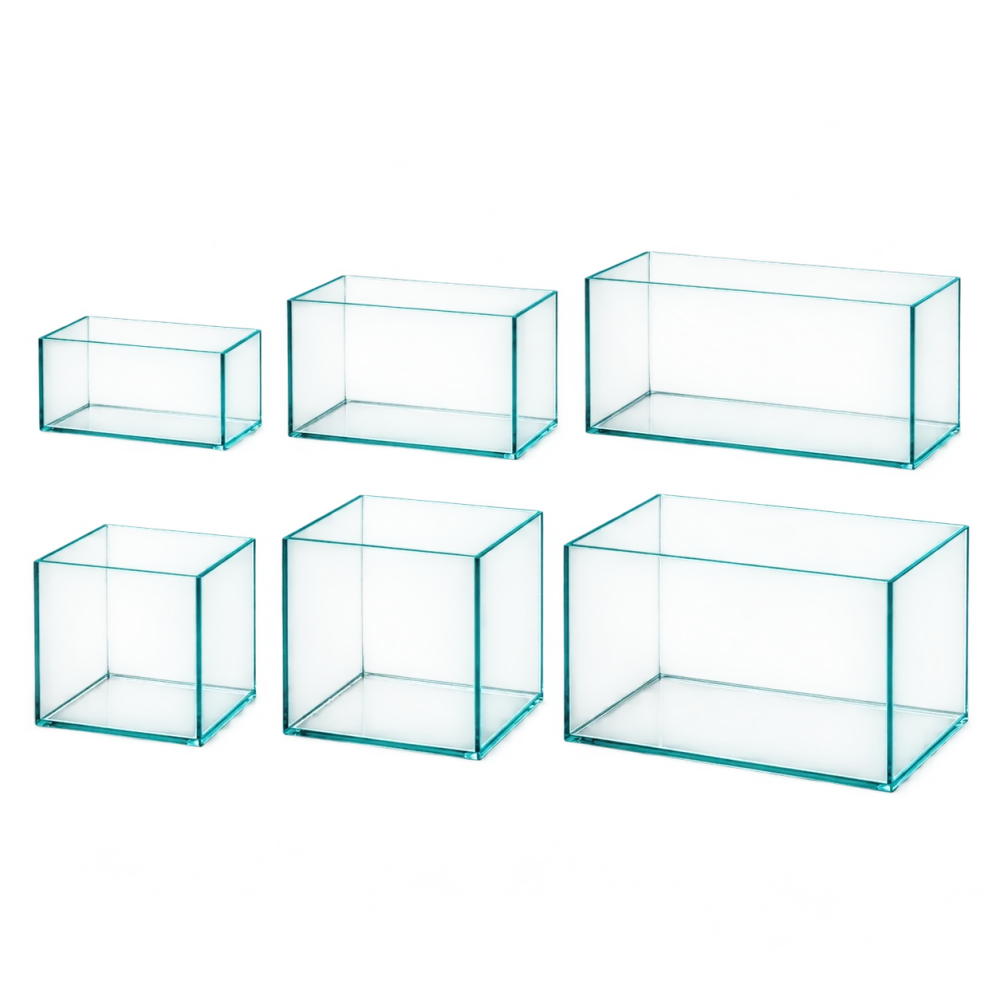 حوض Ultra Clear فائق الشفافية بدون إطار | 6 مقاسات
