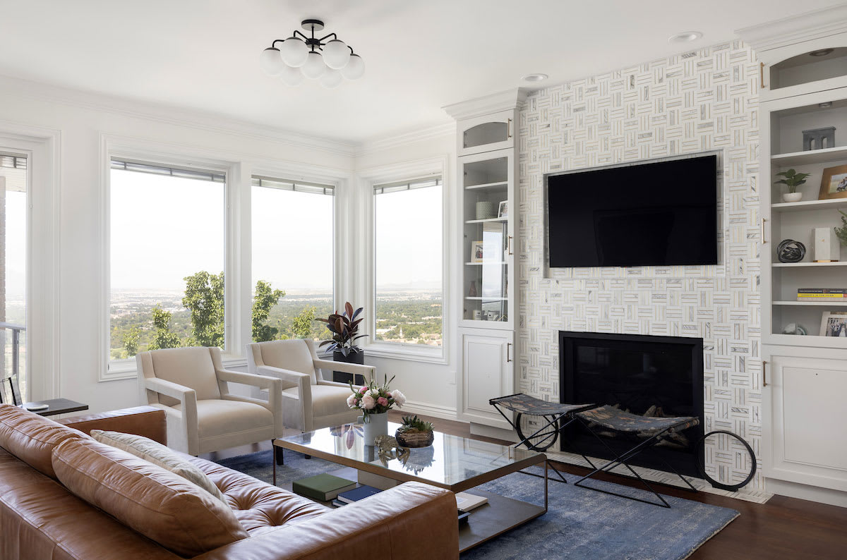 Modern Home Fireplace