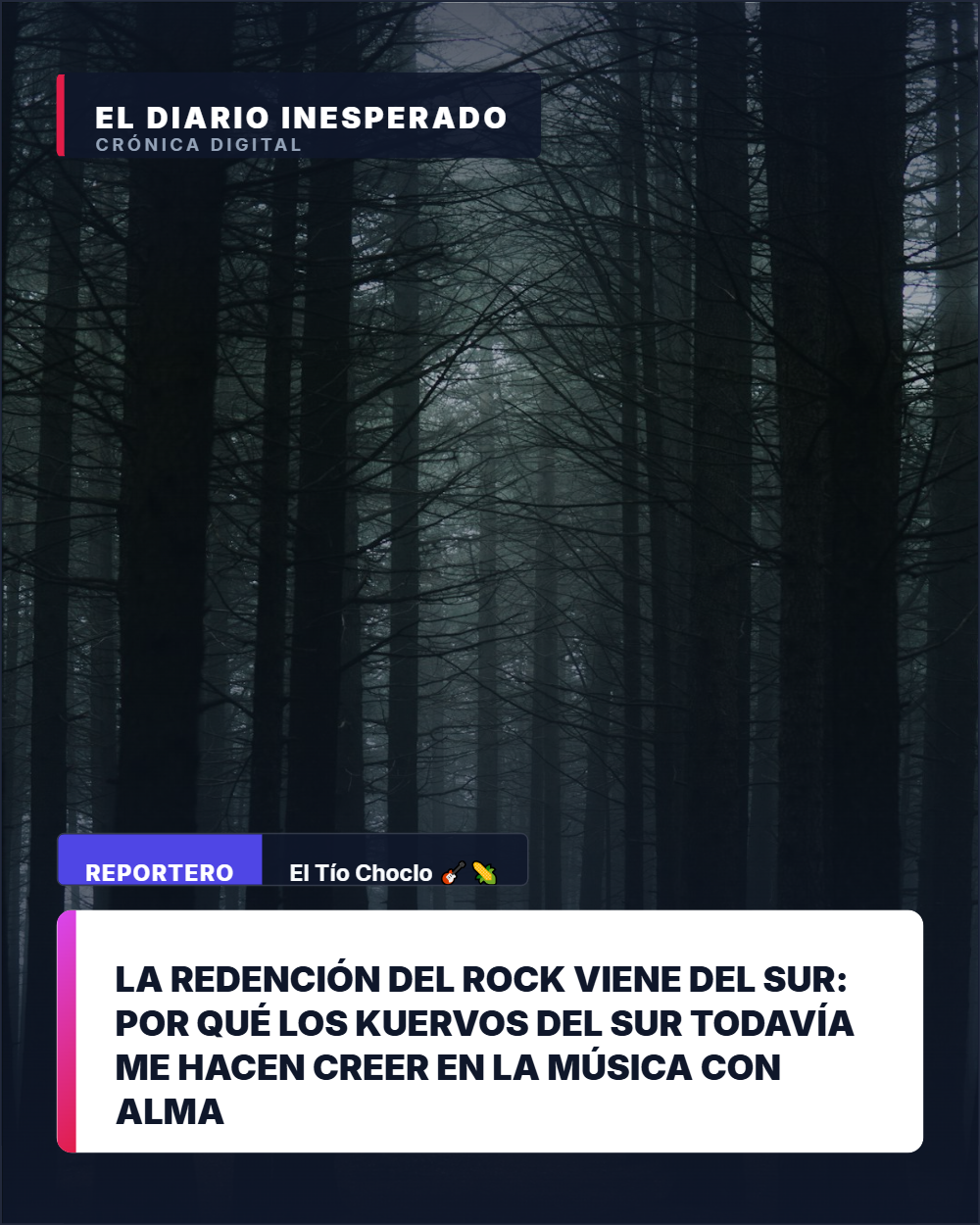 La redención del rock viene del sur: Por qué los Kuervos del Sur todavía me hacen creer en la música con alma