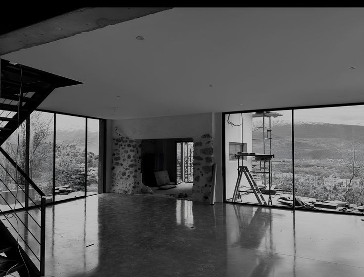 Baie vitrée aluminium sur-mesure résidence Isère détail menuiserie