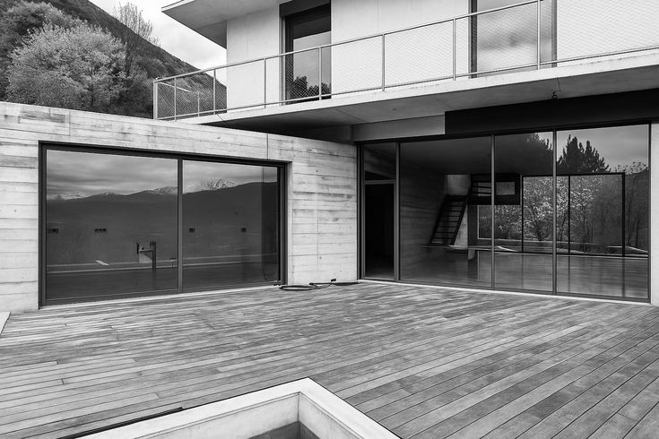 Chantier résidence La Tronche menuiseries aluminium réalisation villa moderne Isère