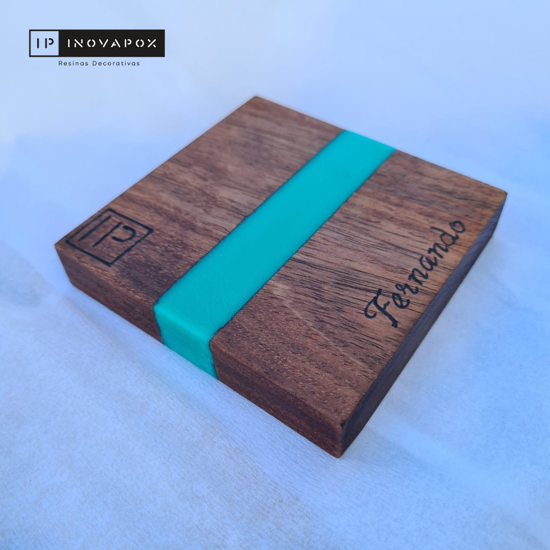 Wood Epoxy Coaster